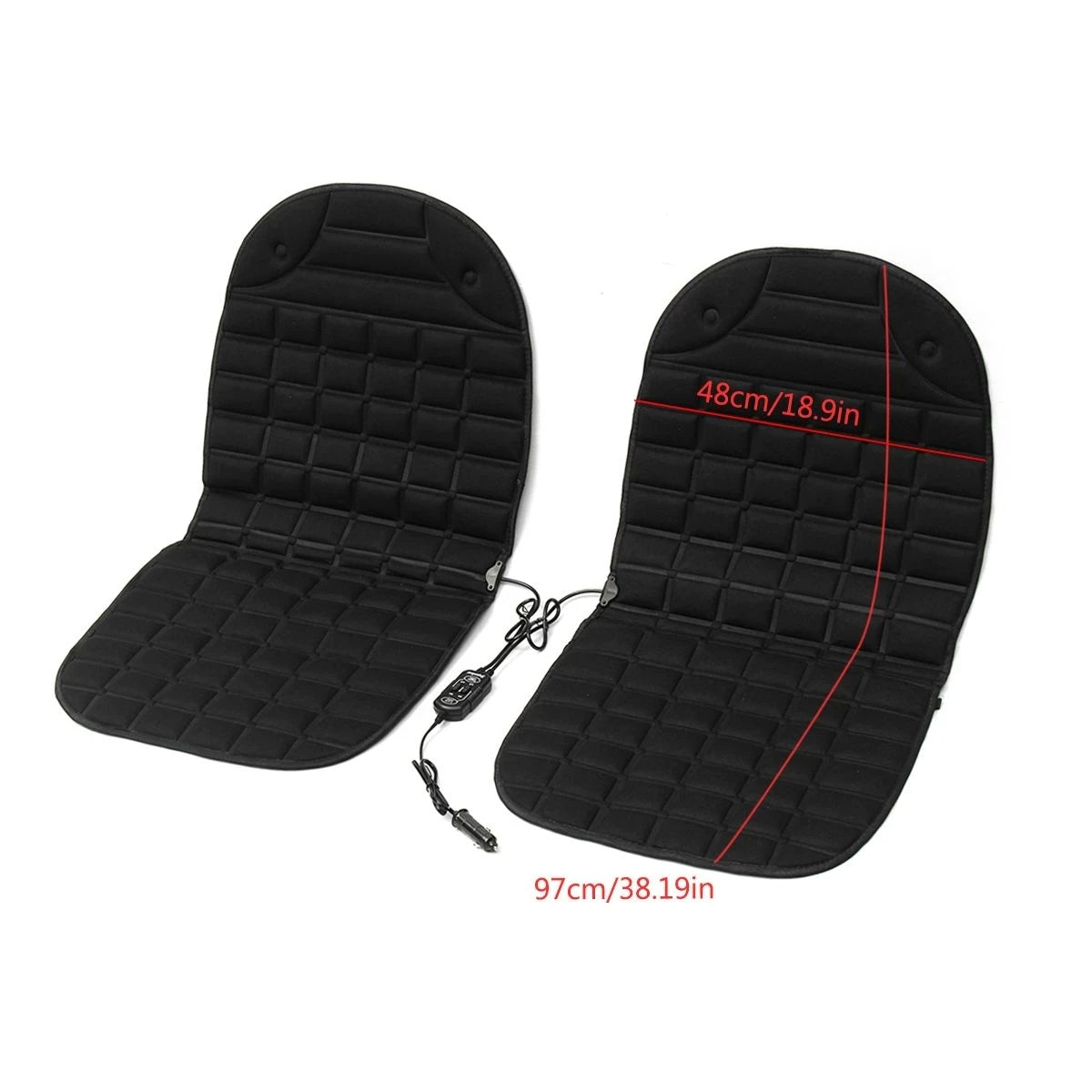 2 Heated Car Seat Covers