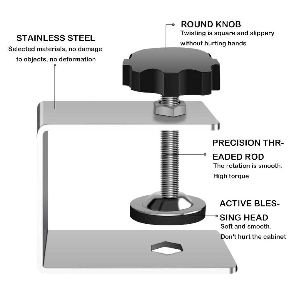 2 Pieces Drawer Fixing Clip