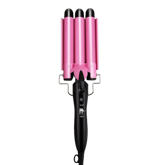 Professional 3-Barrel Curling Iron