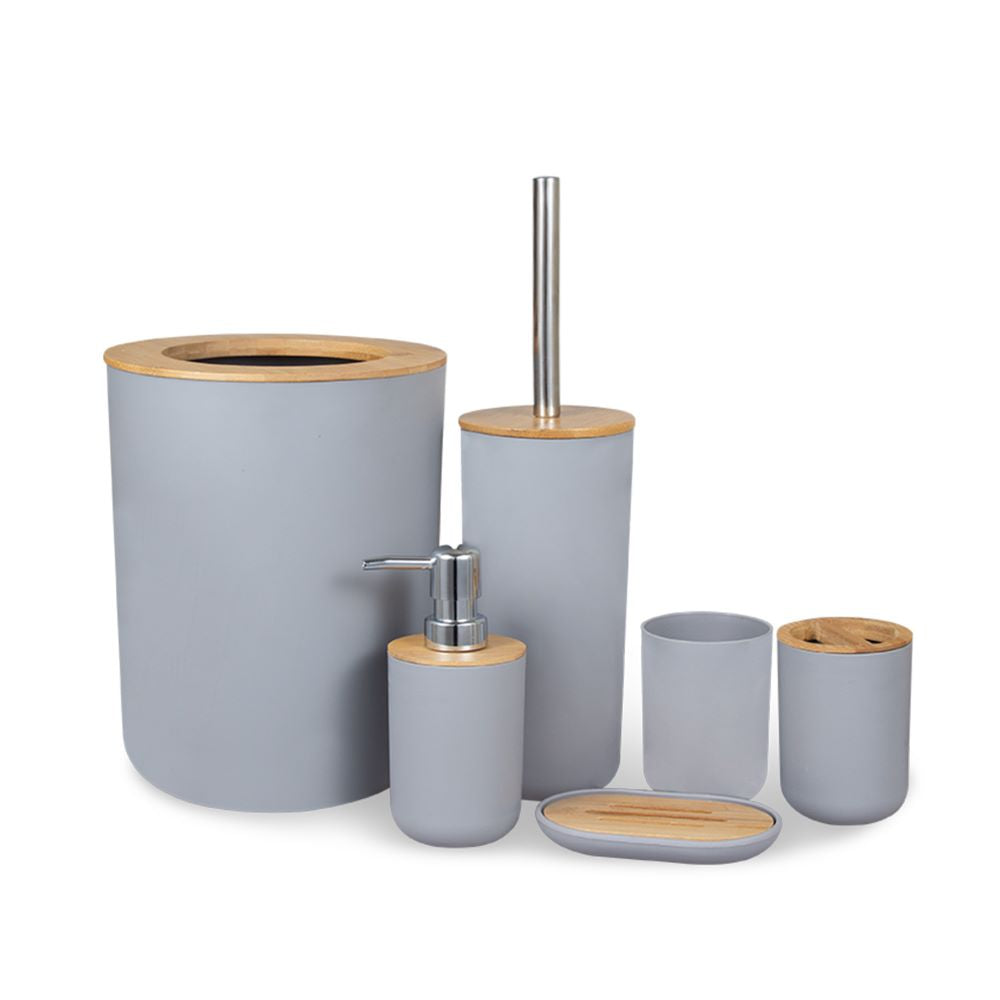 Bathroom Accessories Set - 6 Piece Bathroom Set