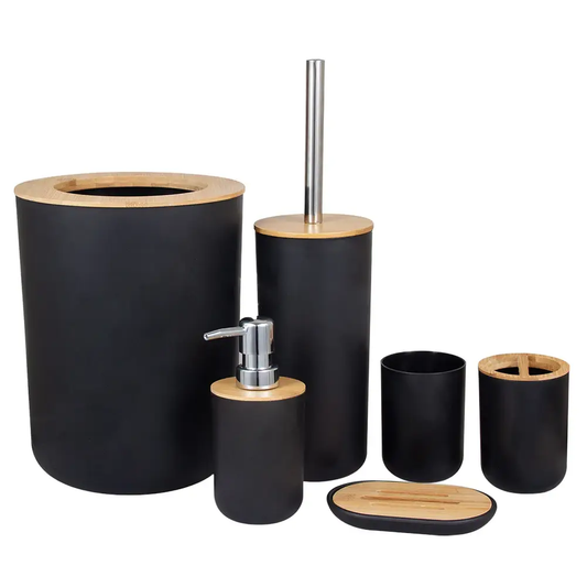 Bathroom Accessories Set - 6 Piece Bathroom Set