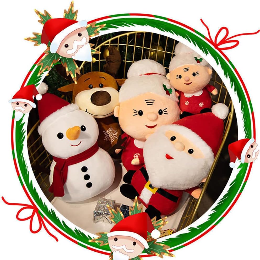 Small Christmas plush snowman - Snowman toy for Christmas