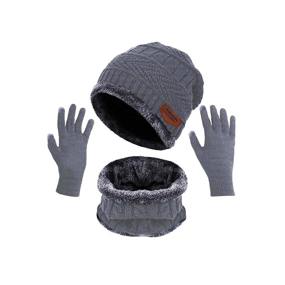 Hat Scarf And Glove Set Unisex