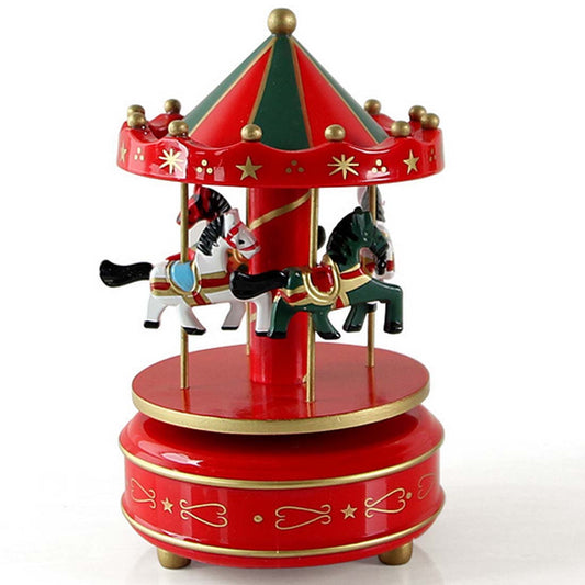 Musical Christmas Carousel - Christmas Carousel Decorations