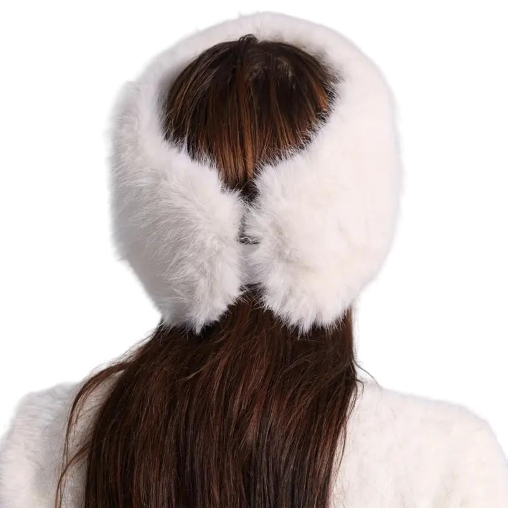 Fur Thickened Hat Without Top for Women