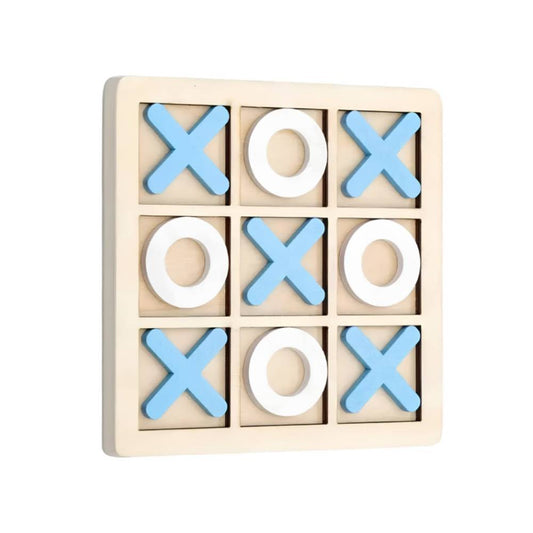 Classic wooden toe x o board games - Wood tic tac toe board game